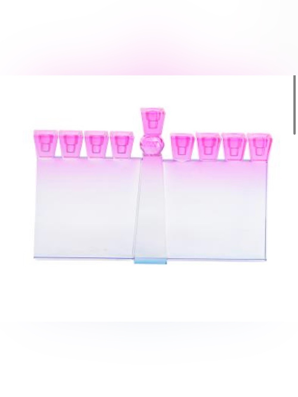 NEW Pink/Blue Ombré Crystal Menorah Hanukkah by Rachel Zoe